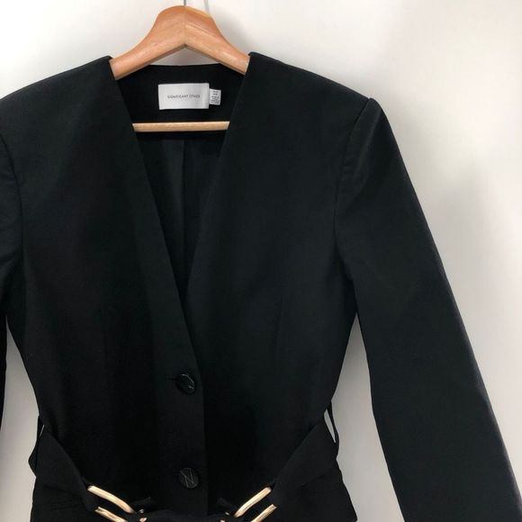 Significant Other Sadie Blazer in Black - Picture 5 of 11